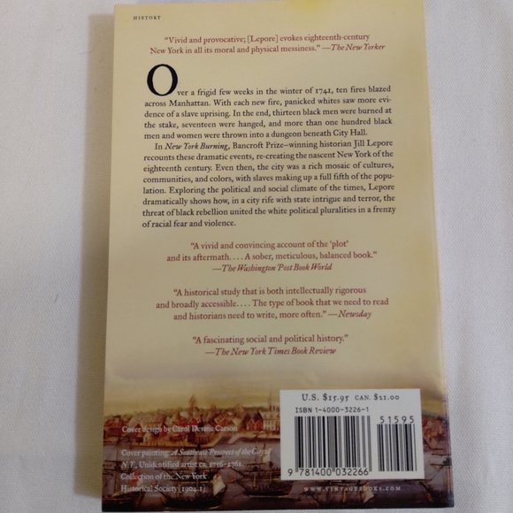 New York burning. By Jill Lepore - Picture 2 of 6